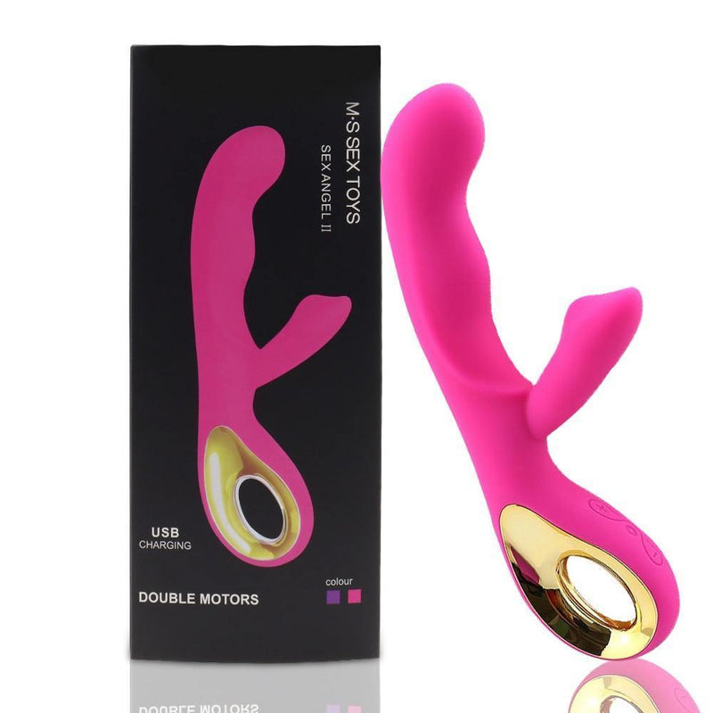 Vibrador Rabbit Multi Estimulador Feminino - Sex Angel - Libertina Sex Shop - lançamento - Sex Shop Vibradores