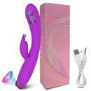 Vibrador Rabbit Xplod - Sugador e Vibrador Clitóris e Estimulador de Ponto G - Libertina Sex Shop - estimulador clitoriano, estimulador de ponto g, masturbador feminino rabbit, sugador de clitóris, vibrador, vibrador de ponto g, vibrador e sugador de clitóris, vibrador feminino, vibrador sugador de clitóris - Sex Shop Vibradores