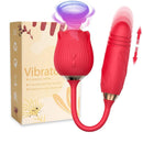 Vibrador Sexual com Sugador de Clitóris e Bullet Vai Vem - Rose X - Libertina Sex Shop - sugador, sugador de clitóris, vibrador, vibrador aprova d'água, vibrador com sugador, vibrador de clitóris, vibrador de duas pontas, vibrador de mulher, vibrador de ponto g, vibrador e sugador de clitóris, vibrador erótico, Vibrador Feminino, vibrador mulher, vibrador para mulher, vibrador para mulheres, vibrador para o clitóris, vibrador ponto g, vibrador sugador, vibrador sugador de clitóris - Sex Shop Vibradores
