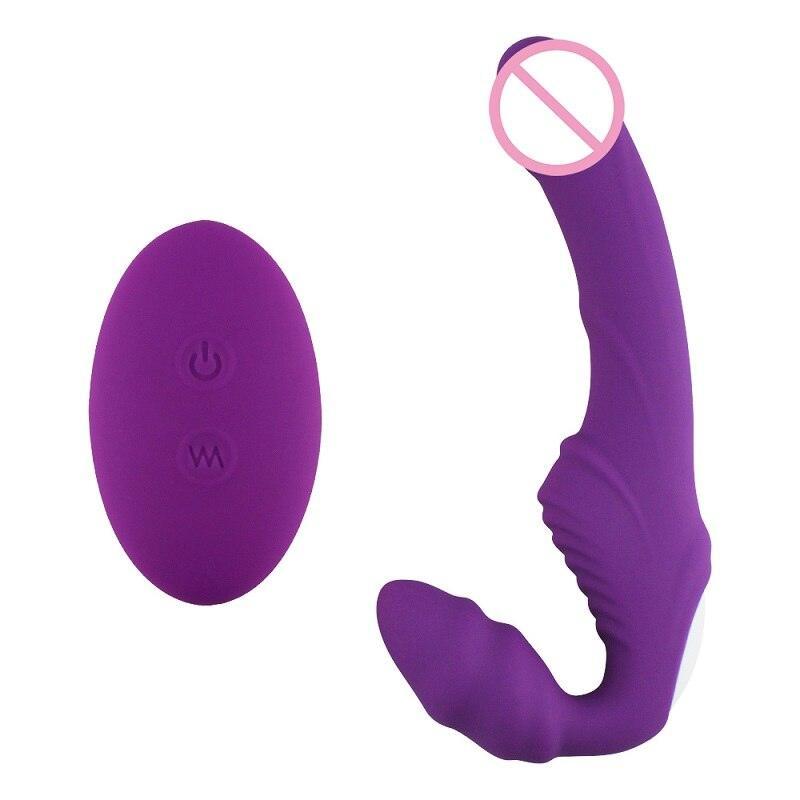 Vibrador Strapless Inversão para Penetração Ativa e Passiva Simultânea com Controle Remoto - NANA RCT - S HANDE - Libertina Sex Shop - Libertina Sex Shop 