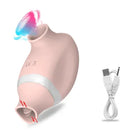 Vibrador Sugador de Clitóris e Simulador de Sexo Oral com Língua - Little Love - Libertina Sex Shop - blackfriday22, maisvendidos, mulheres, simulador, simulador de sexo oral, sugador, sugador de clitóris, vibrador, vibrador com lingua - Sex Shop Vibradores