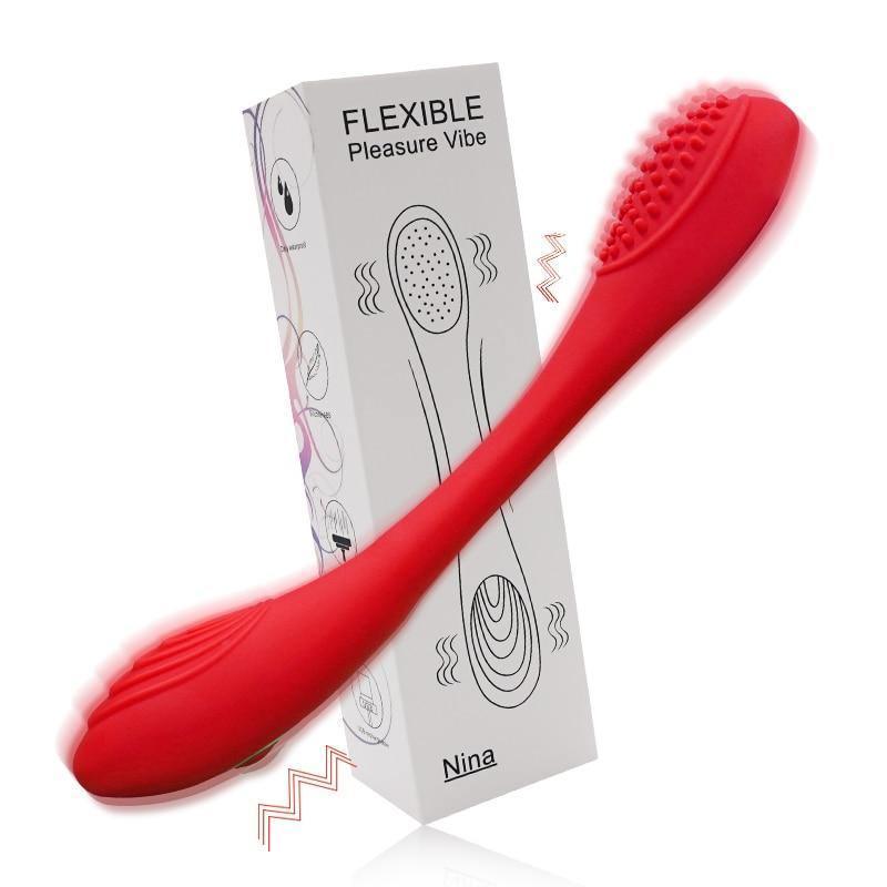 Vibrador Varinha Mágica com Sugador de Clitóris - TwoLoving - Libertina Sex Shop - mulheres, sugador, vibrador - Sex Shop Vibradores