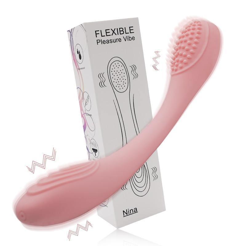 Vibrador Varinha Mágica com Sugador de Clitóris - TwoLoving - Libertina Sex Shop - mulheres, sugador, vibrador - Sex Shop Vibradores