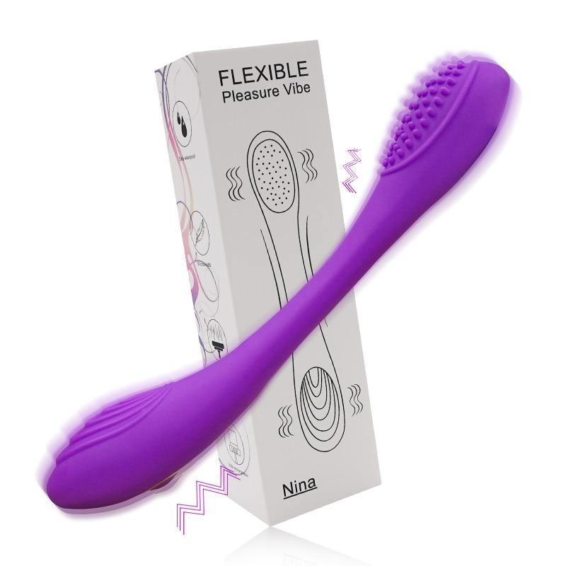 Vibrador Varinha Mágica com Sugador de Clitóris - TwoLoving - Libertina Sex Shop - mulheres, sugador, vibrador - Sex Shop Vibradores