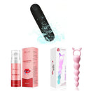 vibrador anal - estimulador anal - 12 vibrações - resistente à água - silicone seguro - carregamento USB - prazer intenso - pompoarismo - conforto íntimo - design anatômico - 