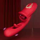 vibrador feminino ponto g-melhor vibrador para mulher-vibrador linguinha-lingua vibrador-lingua vibratória-vibrador sugador com língua-sugador de clitóris com língua-Vibrador Dildo Chup-Chup 3 em 1-Simulação de Sexo Oral-Vibração-Penetração-vibrador feminino-sugador de cliroris-vibrador femininos-sugador clitoria-mulher usa vibrador-vibradores femininas