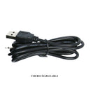 Recarregável por USB