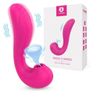 Vibrador com Sugador - ANGELS WINGS S HANDE